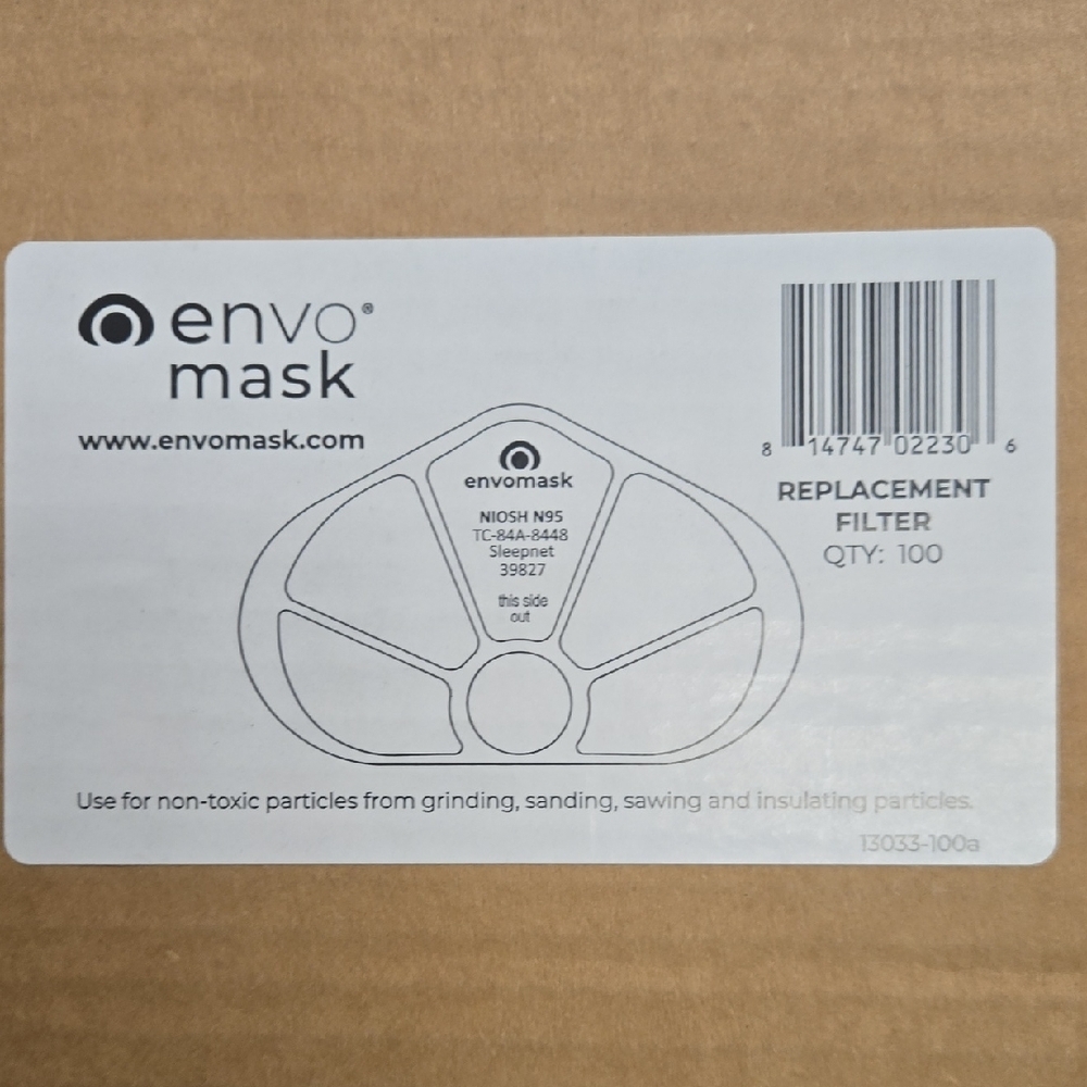 Envo Mask Replacement Filters